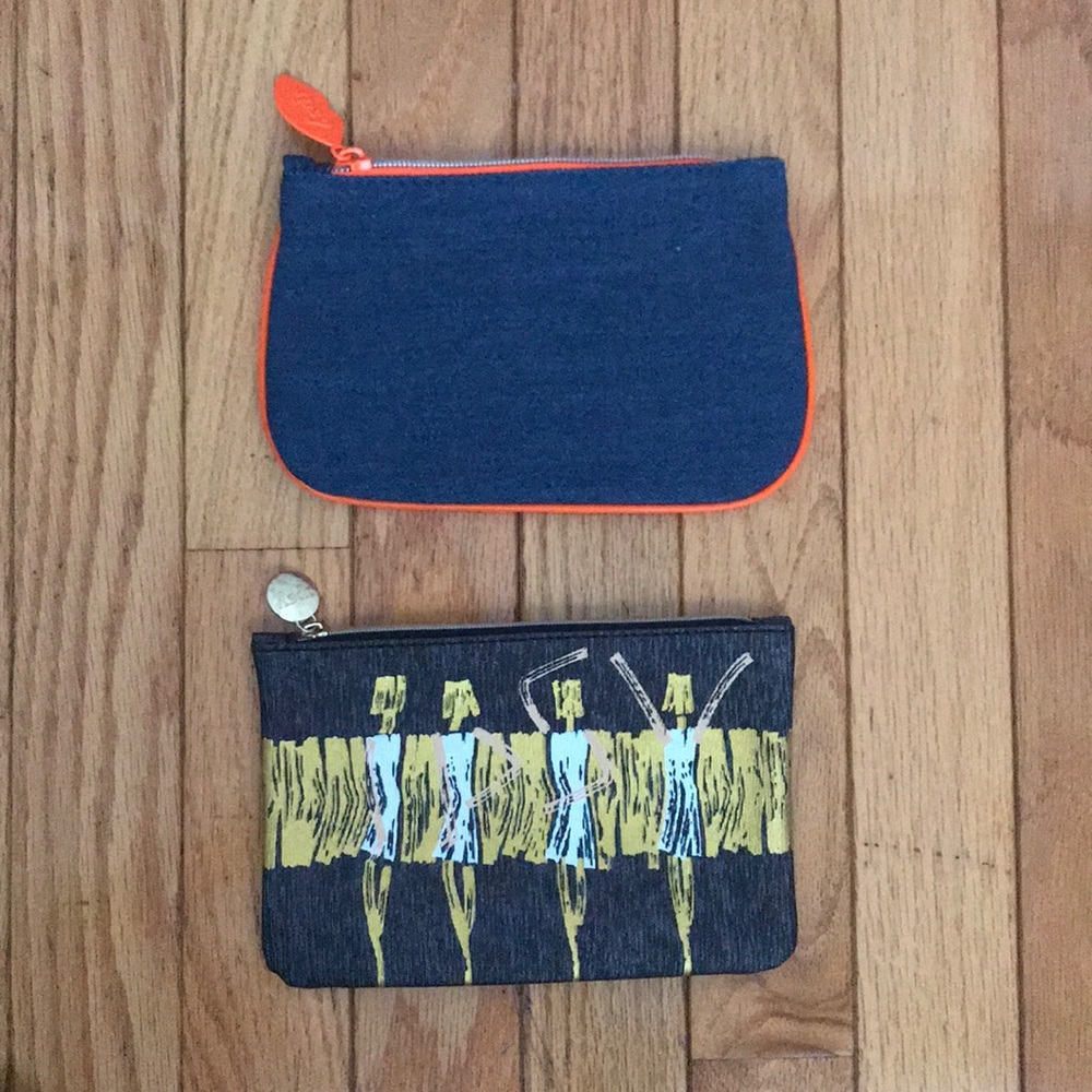 Bundle of Two Small Makeup Bags